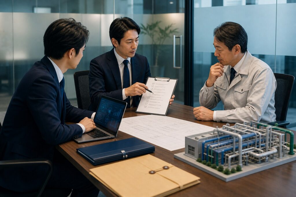 空調設備工事会社のM&A・会社売却イメージ